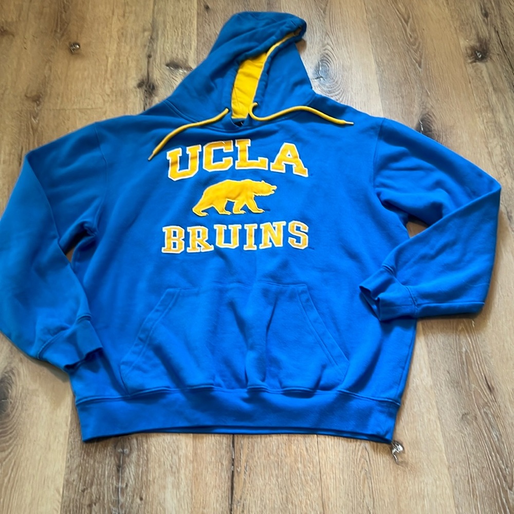 Unv Of California Hoodie Mens Large Blue UCLA Bruins Hoodie Colosseum